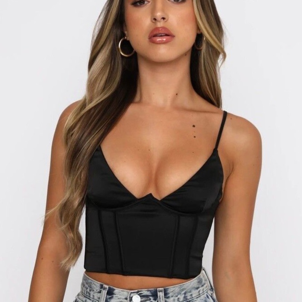 White Fox Acacia Bustier Black 🖤